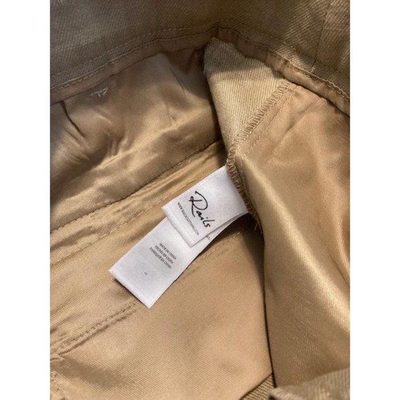 NWT Rails Women's Marnie Wide Leg Linen Blend Pants  size 12 in Driftwood - Picture 8 of 9